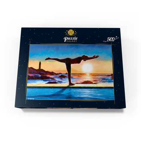 Yoga by the Water 500 Jigsaw Puzzle box view3