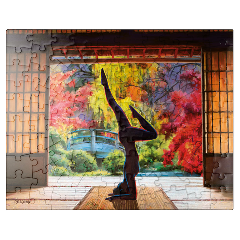 puzzleplate Meditation Yoga 100 Jigsaw Puzzle