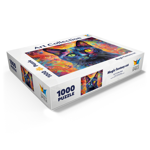 Magical fantasy cat 1000 Jigsaw Puzzle box view1