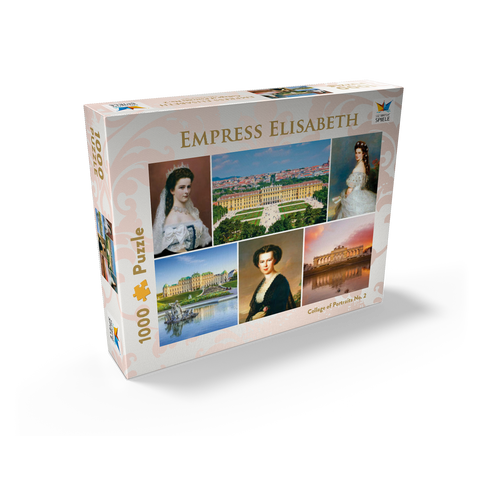 Empress Elisabeth - Sisi - Collage No.2 - Vienna 1000 Jigsaw Puzzle box view2