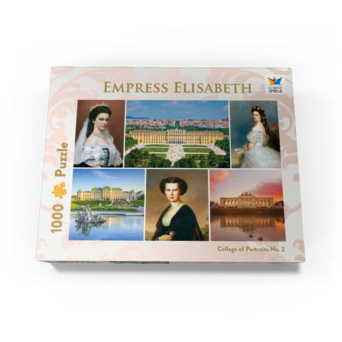 Empress Elisabeth - Sisi - Collage No.2 - Vienna 1000 Jigsaw Puzzle box view3