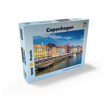 Nyhavn in Copenhagen, Denmark 1000 Jigsaw Puzzle box view2