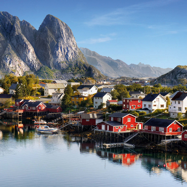 Lofoten Islands in Norway 1000 Jigsaw Puzzle 3D Modell