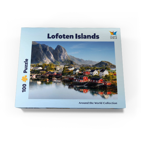 Lofoten Islands in Norway 100 Jigsaw Puzzle box view3