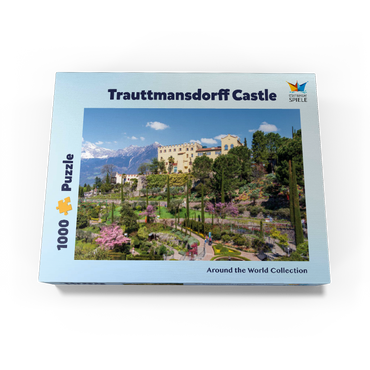 Trauttmansdorff Castle in Merano, South Tyrol, Italy 1000 Jigsaw Puzzle box view3