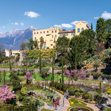 Trauttmansdorff Castle in Merano, South Tyrol, Italy 500 Jigsaw Puzzle 3D Modell