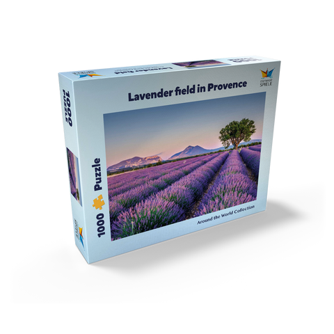 Lavender field in Provence, France 1000 Jigsaw Puzzle box view2