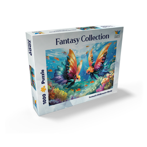 Fantasy fish in the underwater world 1000 Jigsaw Puzzle box view2