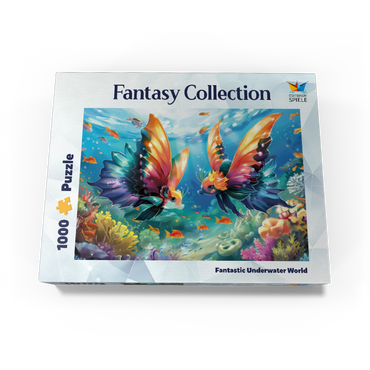 Fantasy fish in the underwater world 1000 Jigsaw Puzzle box view3