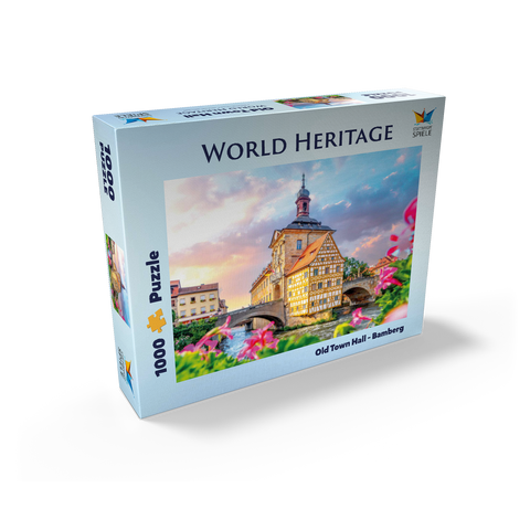 Old Town Hall in Bamberg - World Heritage Site 1000 Jigsaw Puzzle box view2