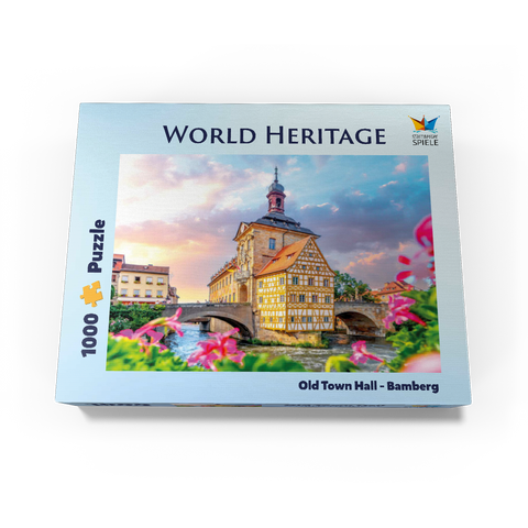 Old Town Hall in Bamberg - World Heritage Site 1000 Jigsaw Puzzle box view3