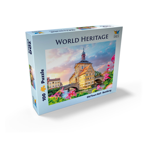 Old Town Hall in Bamberg - World Heritage Site 100 Jigsaw Puzzle box view2