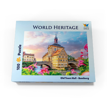 Old Town Hall in Bamberg - World Heritage Site 100 Jigsaw Puzzle box view3