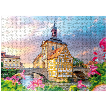 puzzleplate Old Town Hall in Bamberg - World Heritage Site 500 Jigsaw Puzzle