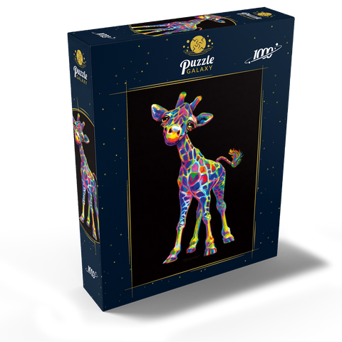 Pop Colors Giraffe 1000 Jigsaw Puzzle box view2