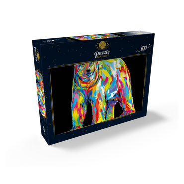 Polar Bear Pop Colors 100 Jigsaw Puzzle box view2