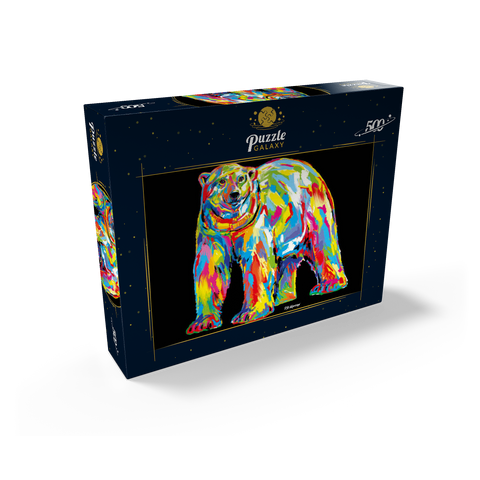 Polar Bear Pop Colors 500 Jigsaw Puzzle box view2