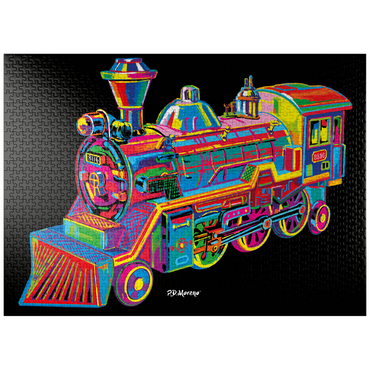 puzzleplate Toy Train 1000 Jigsaw Puzzle