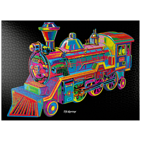 puzzleplate Toy Train 1000 Jigsaw Puzzle