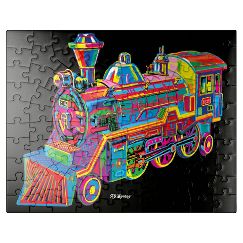 puzzleplate Toy Train 100 Jigsaw Puzzle