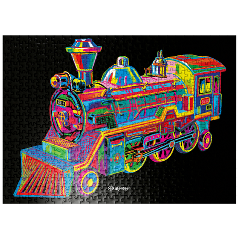 puzzleplate Toy Train 500 Jigsaw Puzzle