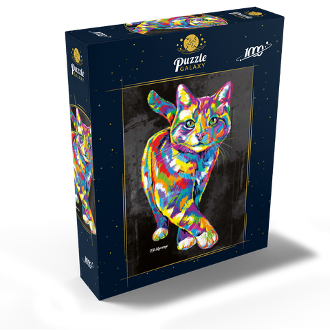 Prancing Kitten 1000 Jigsaw Puzzle box view2