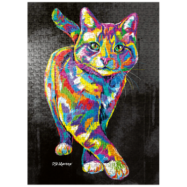 puzzleplate Prancing Kitten 500 Jigsaw Puzzle