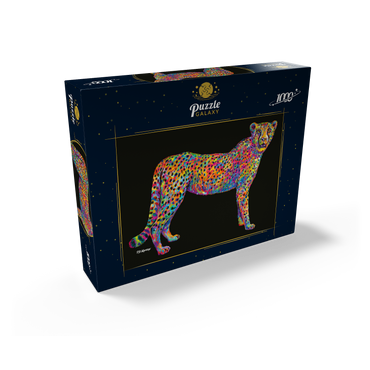 Cheetah Pop Colors 1000 Jigsaw Puzzle box view2