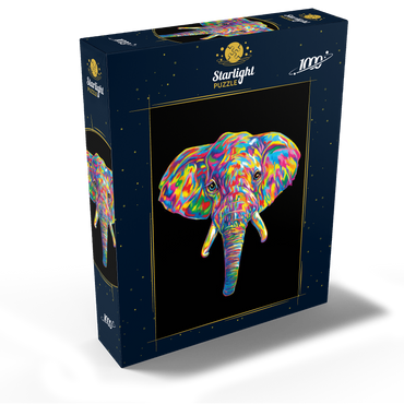 Elephant Head 1000 Jigsaw Puzzle box view2