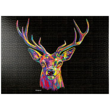 puzzleplate Buck Head 1000 Jigsaw Puzzle