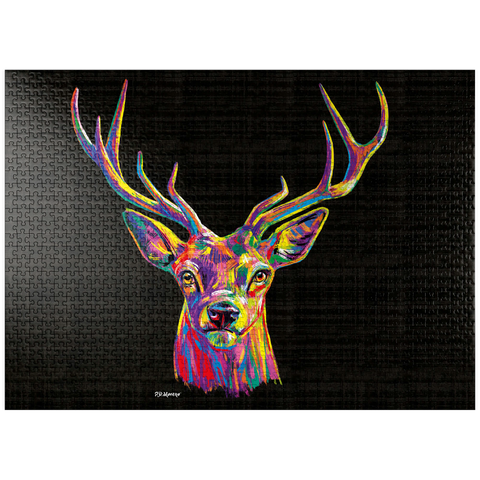 puzzleplate Buck Head 1000 Jigsaw Puzzle