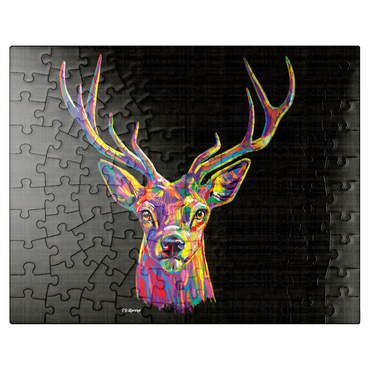 puzzleplate Buck Head 100 Jigsaw Puzzle