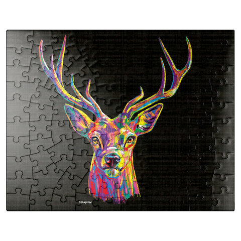 puzzleplate Buck Head 100 Jigsaw Puzzle