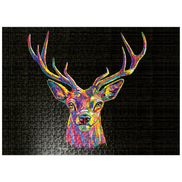 puzzleplate Buck Head 500 Jigsaw Puzzle