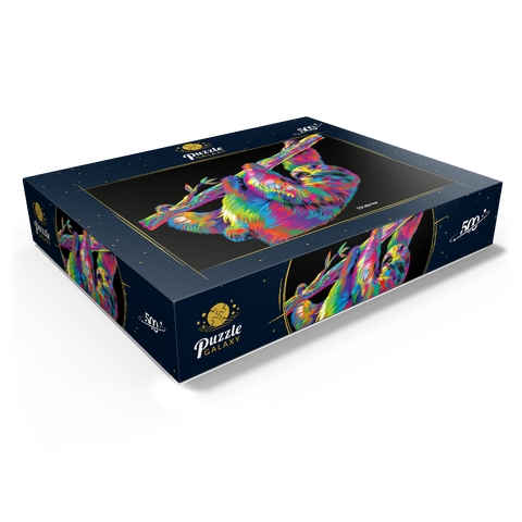 Sloth Relaxin' 500 Jigsaw Puzzle box view1