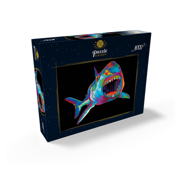 Pop Colors Shark 1000 Jigsaw Puzzle box view2