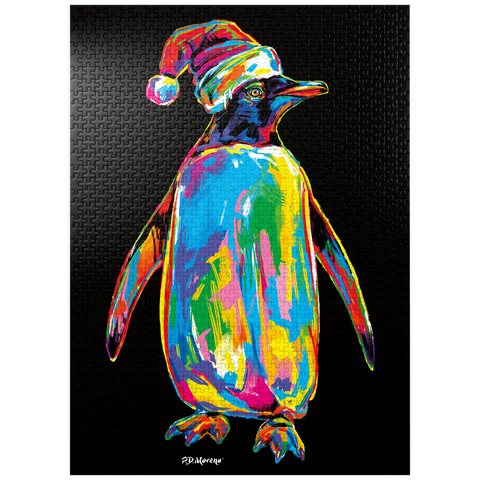 puzzleplate Penguin with a Hat 1000 Jigsaw Puzzle