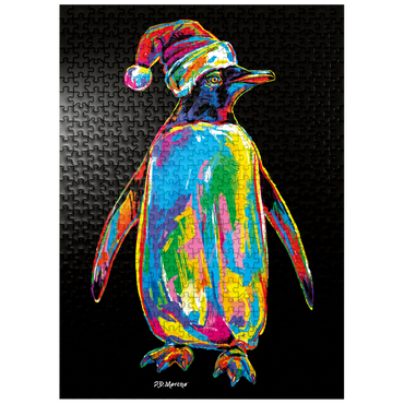 puzzleplate Penguin with a Hat 500 Jigsaw Puzzle