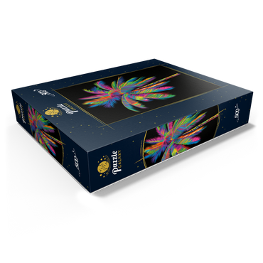 Colorful Palm Tree 500 Jigsaw Puzzle box view1