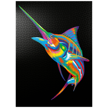 puzzleplate Pop Colors Marlin 1000 Jigsaw Puzzle