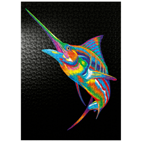 puzzleplate Pop Colors Marlin 500 Jigsaw Puzzle