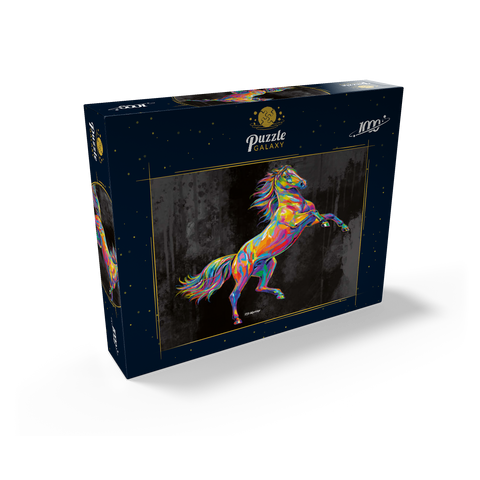 Colorful Stallion 1000 Jigsaw Puzzle box view2