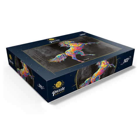 Colorful Stallion 500 Jigsaw Puzzle box view1