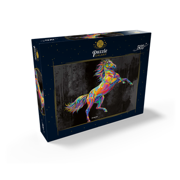 Colorful Stallion 500 Jigsaw Puzzle box view2