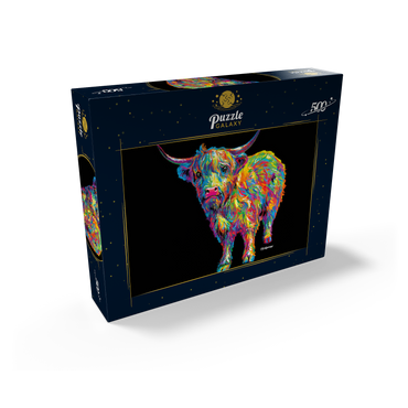 Highland Cow 500 Jigsaw Puzzle box view2