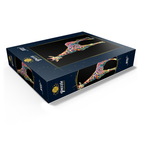 Colorful Giraffe 1000 Jigsaw Puzzle box view1