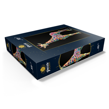 Colorful Giraffe 100 Jigsaw Puzzle box view1