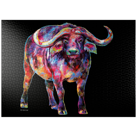 puzzleplate Raging Bull 1000 Jigsaw Puzzle