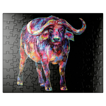 puzzleplate Raging Bull 100 Jigsaw Puzzle