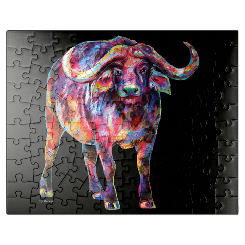 puzzleplate Raging Bull 100 Jigsaw Puzzle